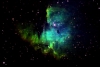 PAC MAN NGC 281  